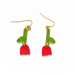 Earrings - Small tulip