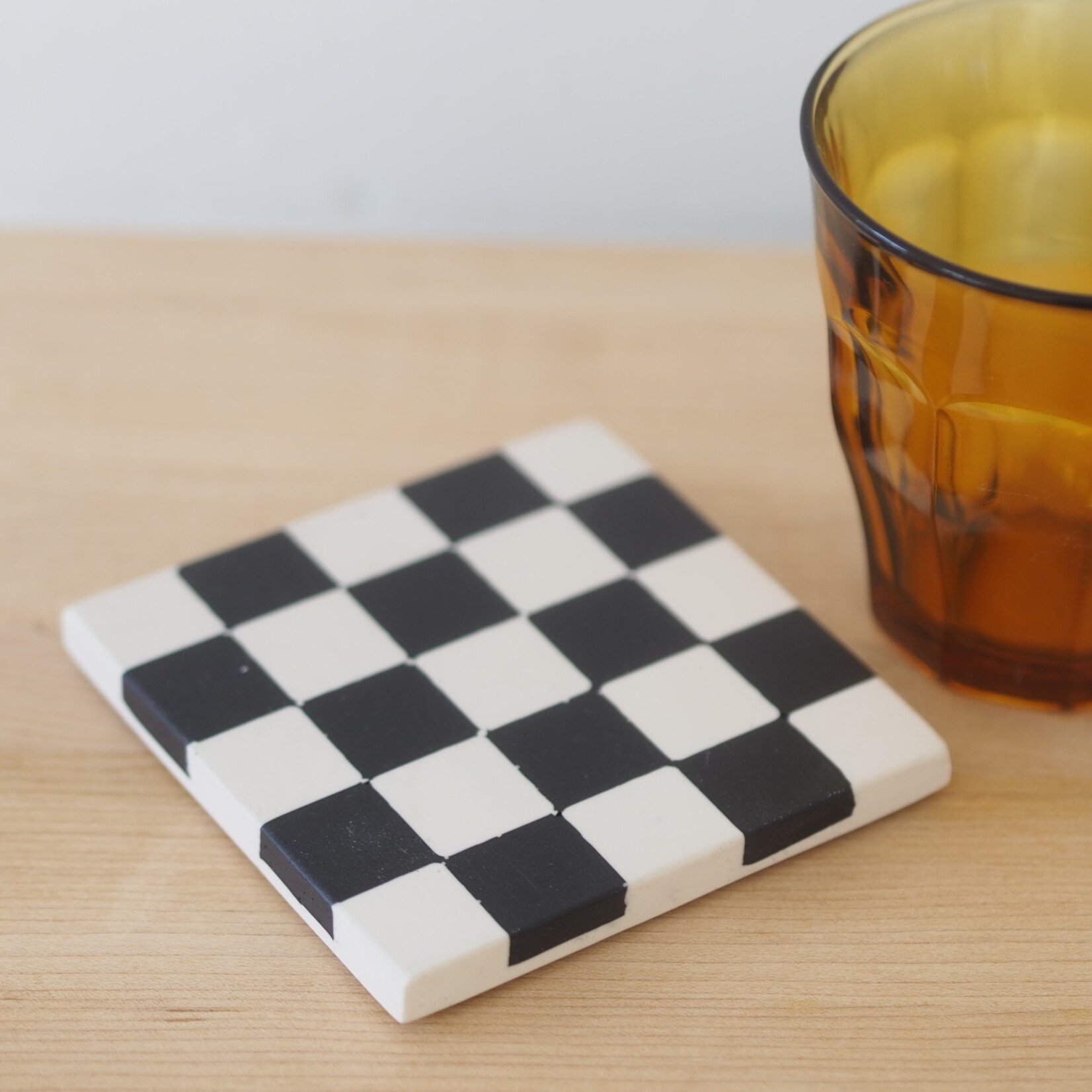 Coaster checkerboard