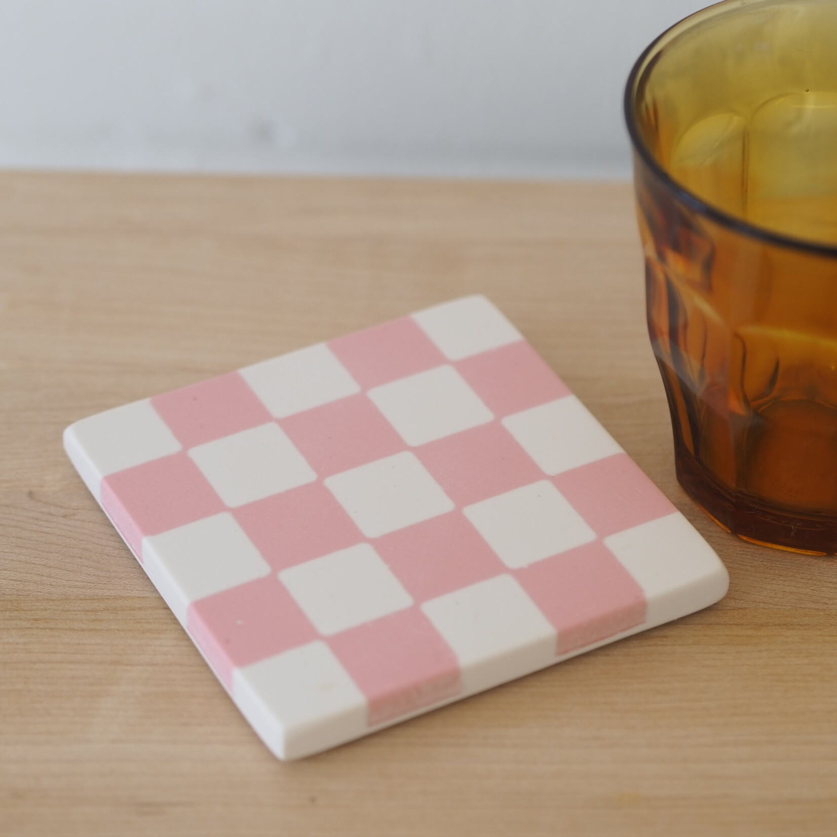 Coaster checkerboard