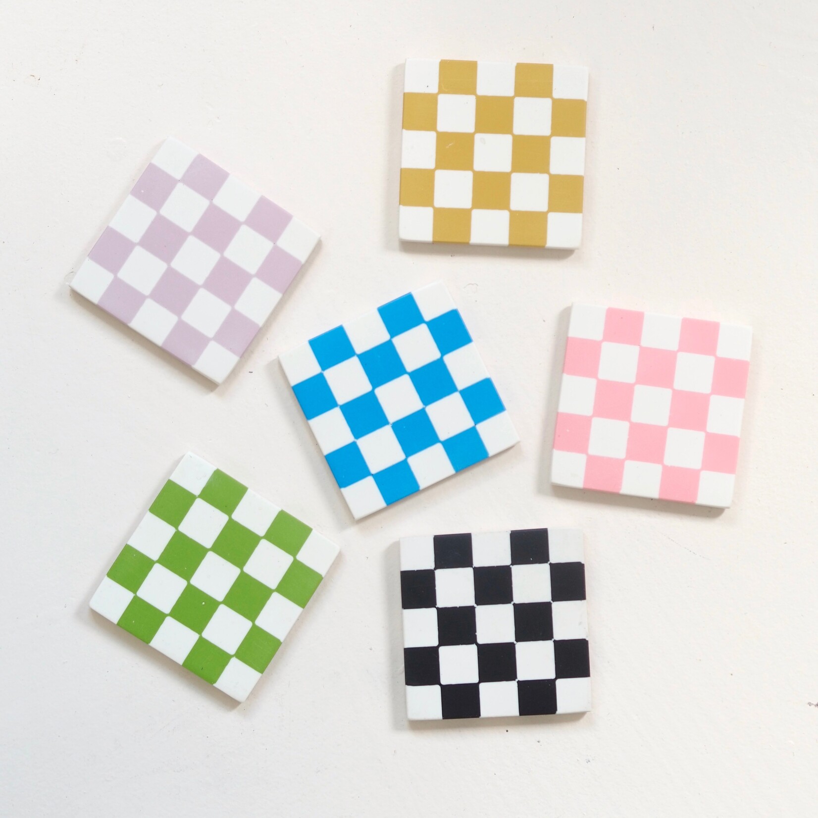 Coaster checkerboard