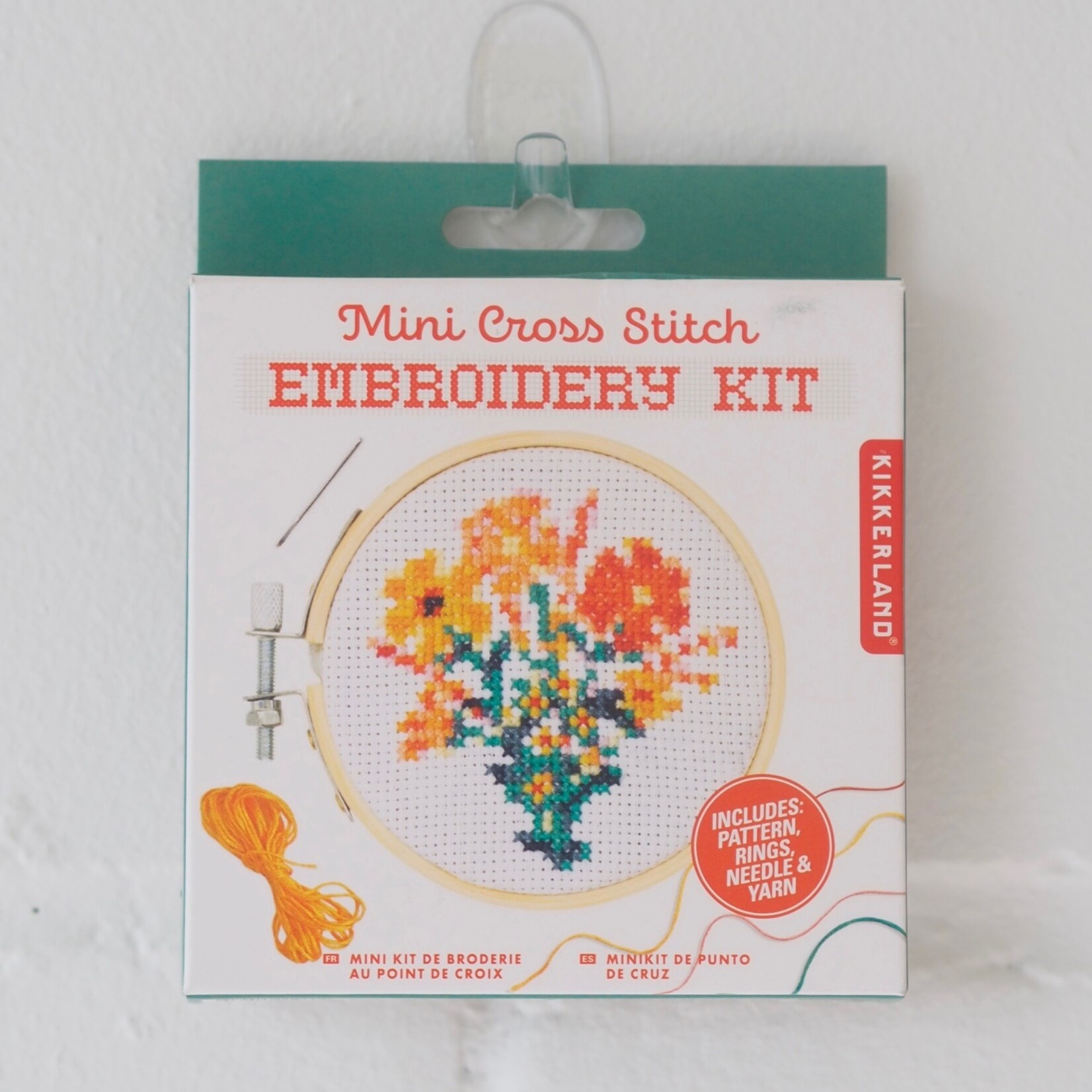 Mini embroidery kit - Flowers