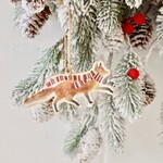 Ornament fox scarf