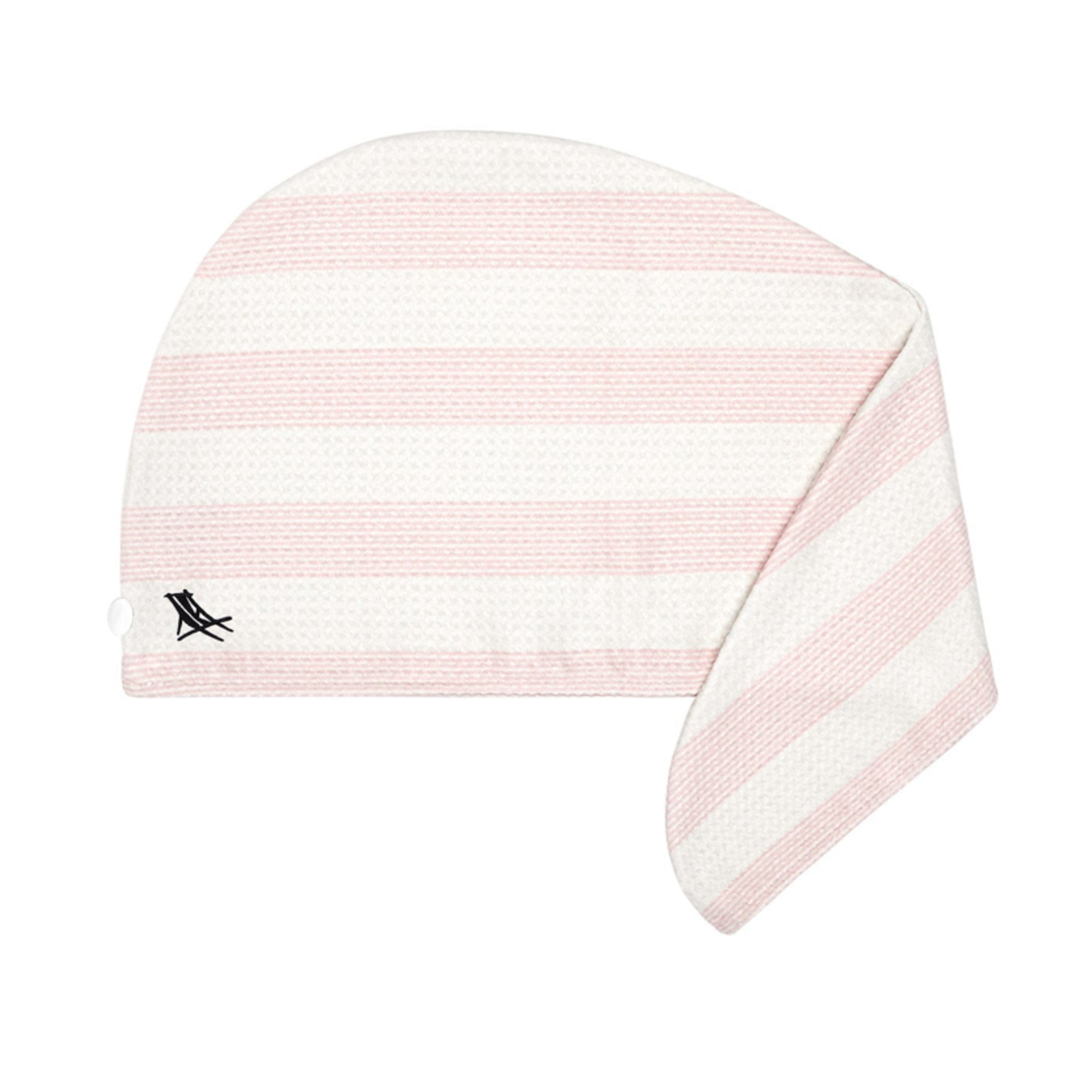 Waffle hair towel Powder pink