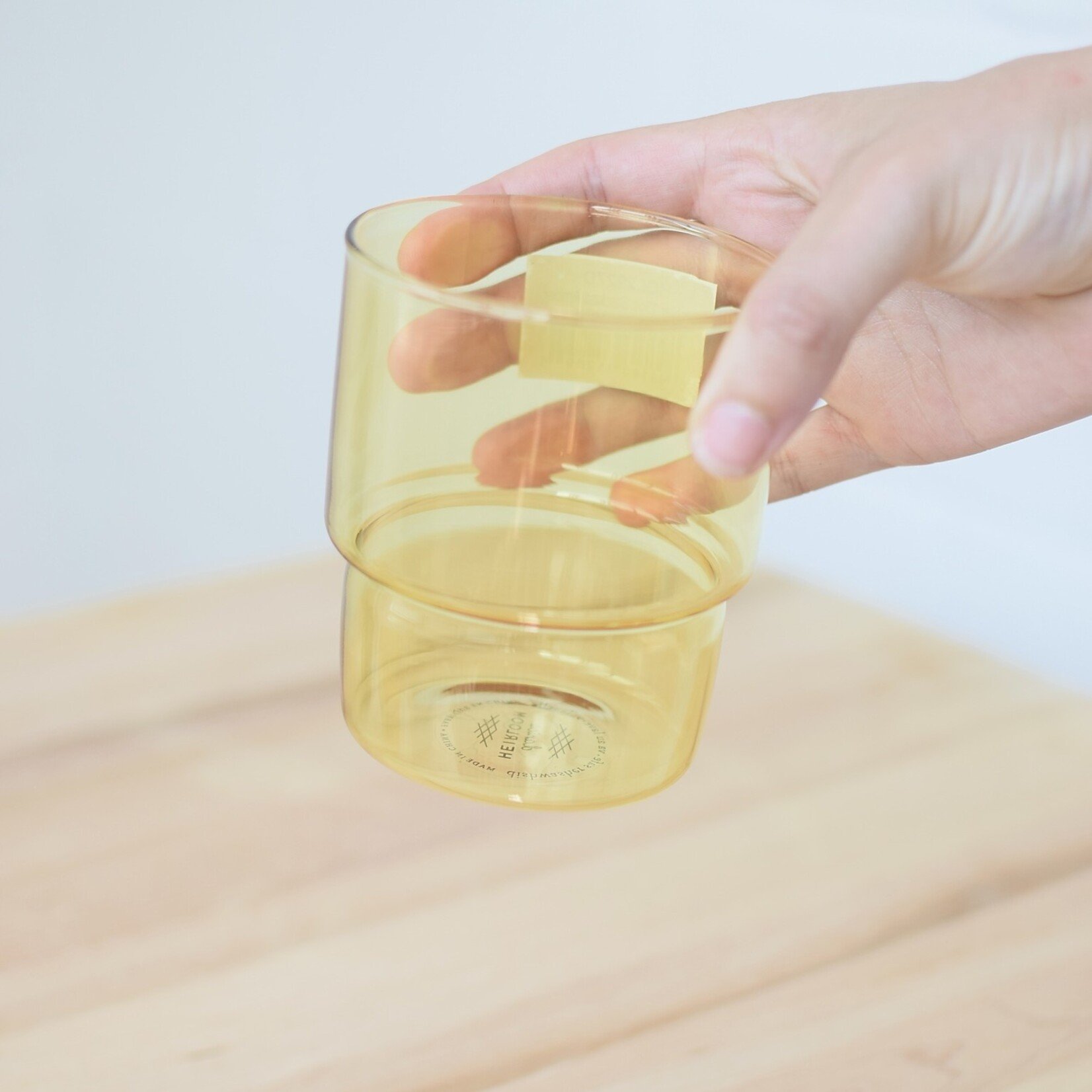 Stackable water glass