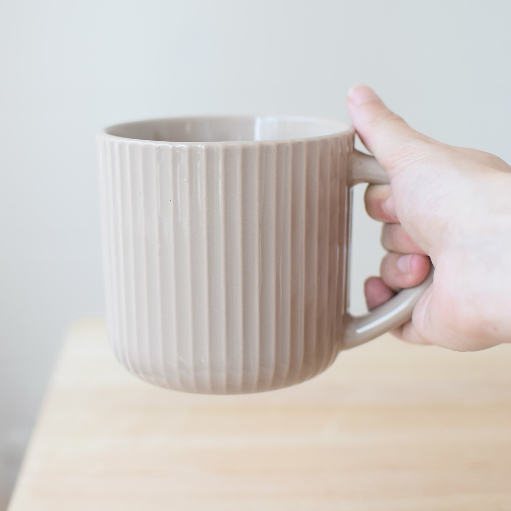 Mug strié