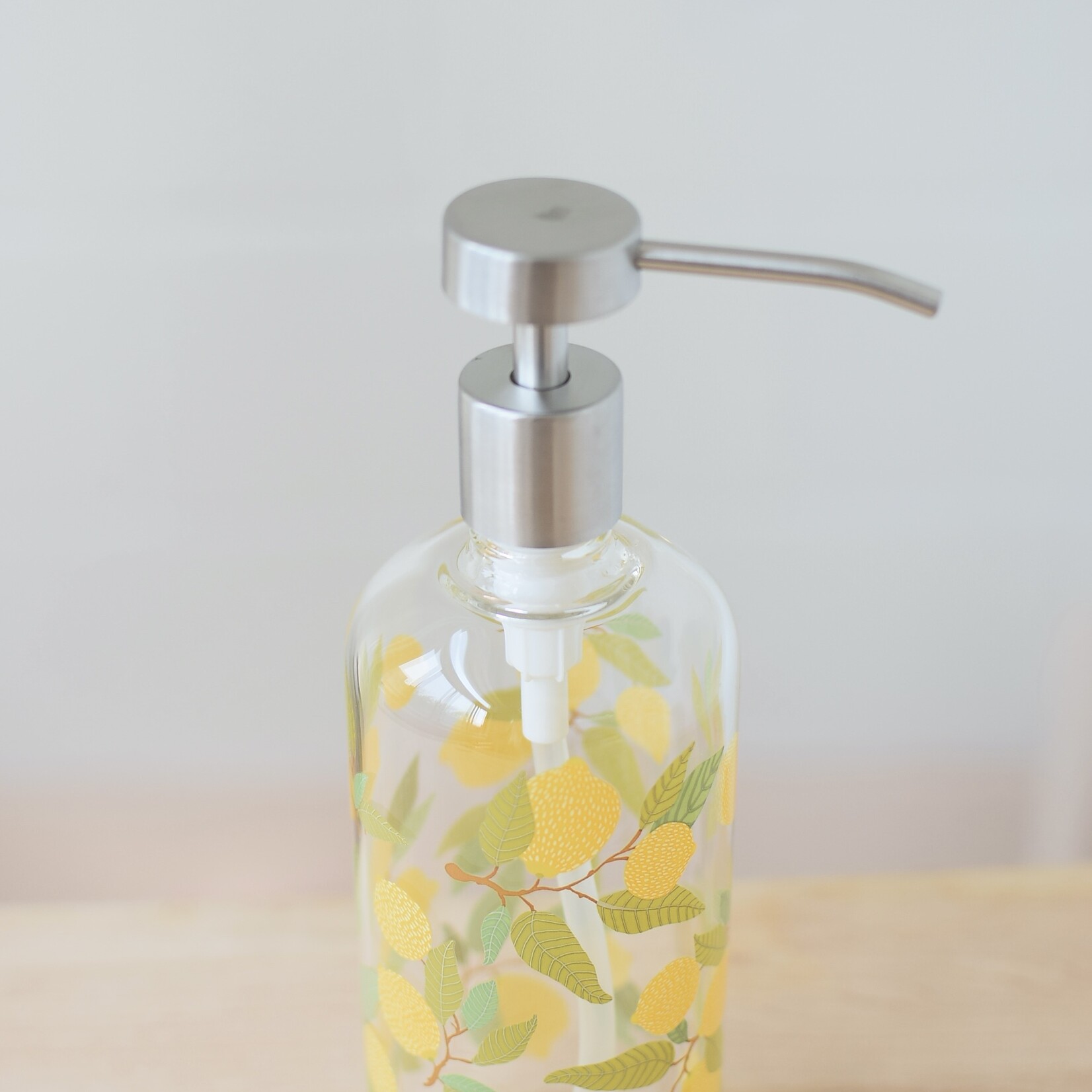 Lemon soap pump