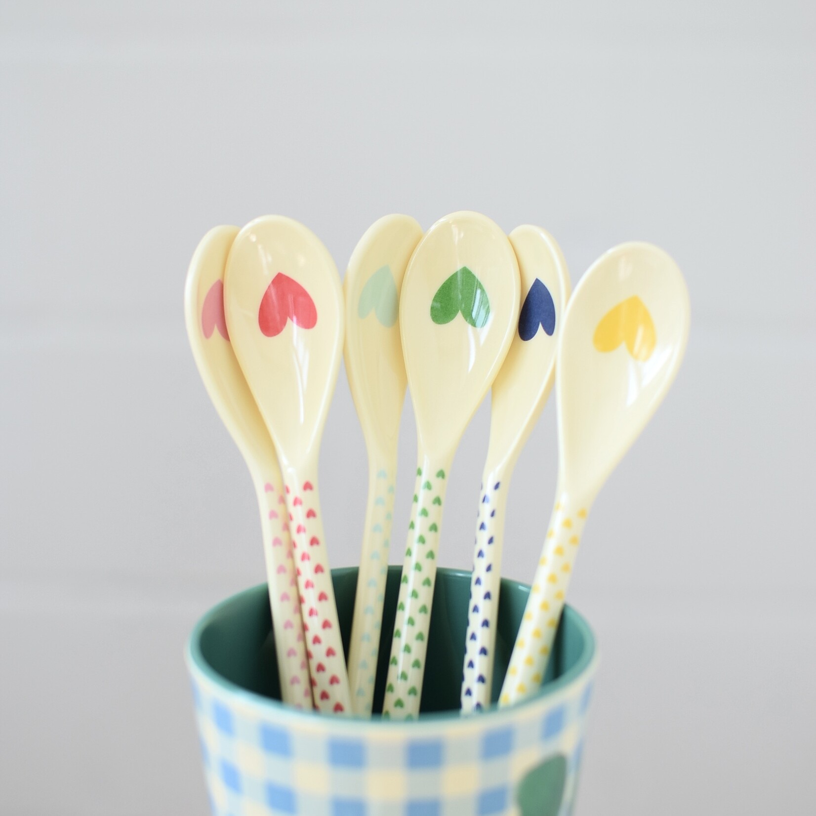 Latte spoon - Hearts (several choices)