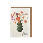 Carte - Merci Fleurs sauvages (ensemencée)