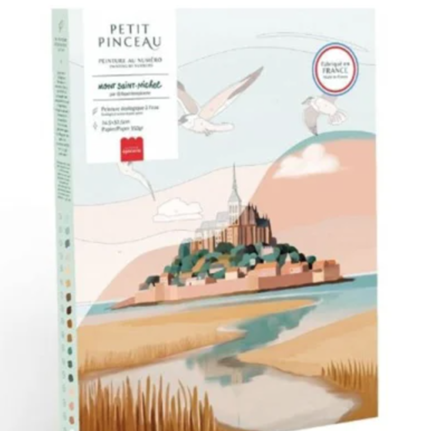 Coffret peinture au numéro - Mont Saint-Michel