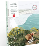 Coffret peinture au numéro - Picnic à Étretat