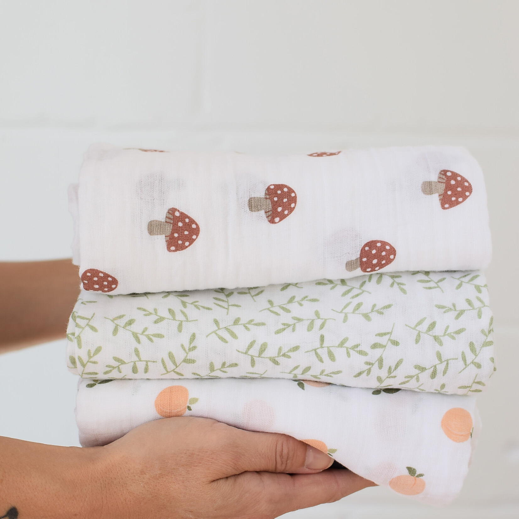 Baby blanket - Pêches