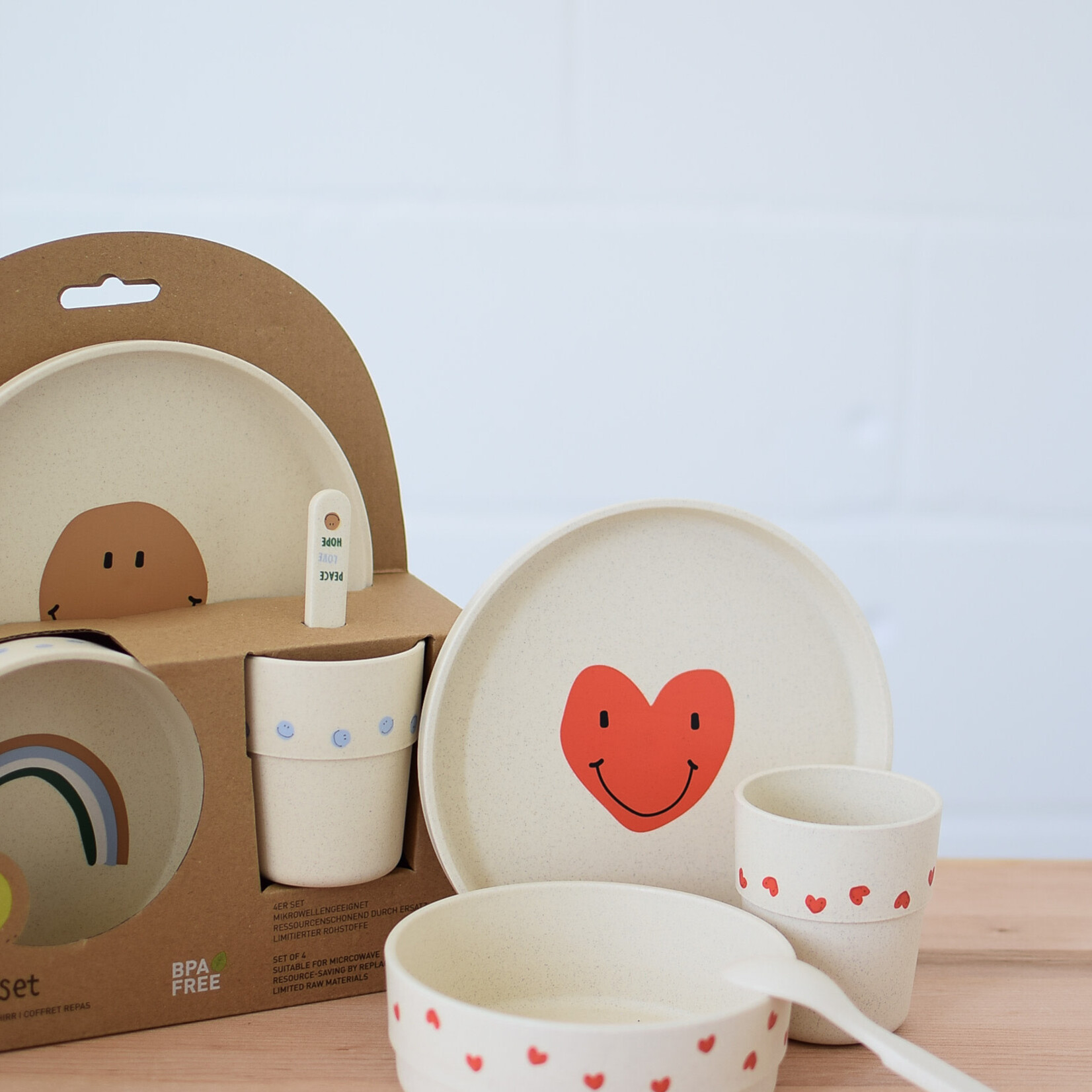 Smile dish set