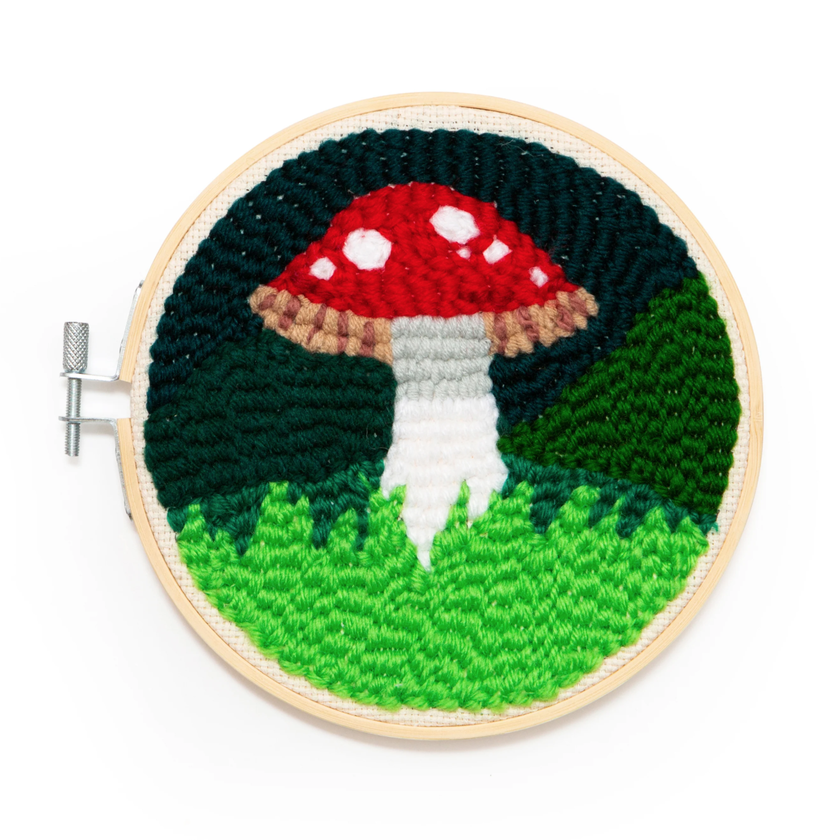 Kit Punch Needle Champignon