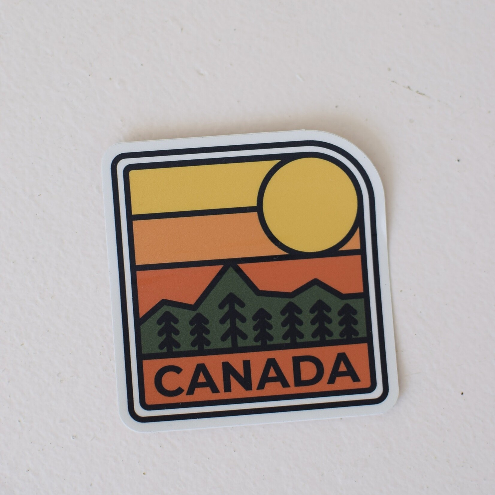 Sticker Canada Sunrise