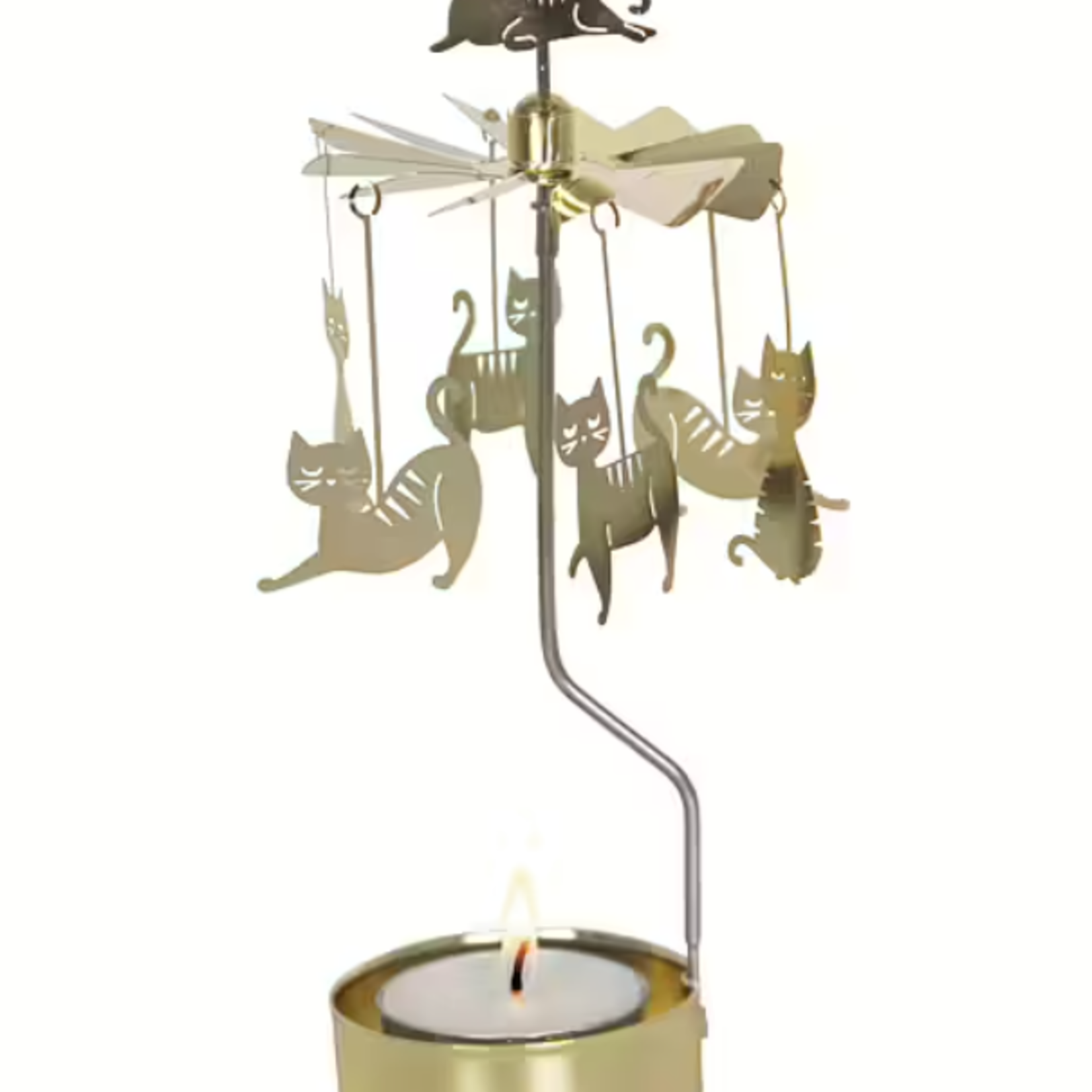 Cats Family Candle Carousel