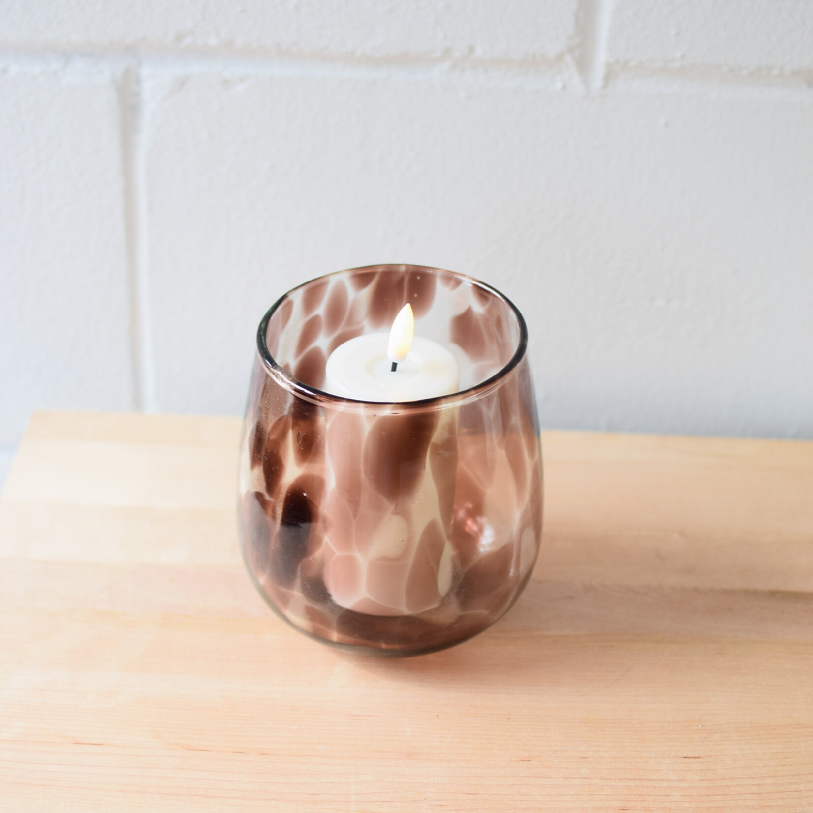 Confetti candle jar L