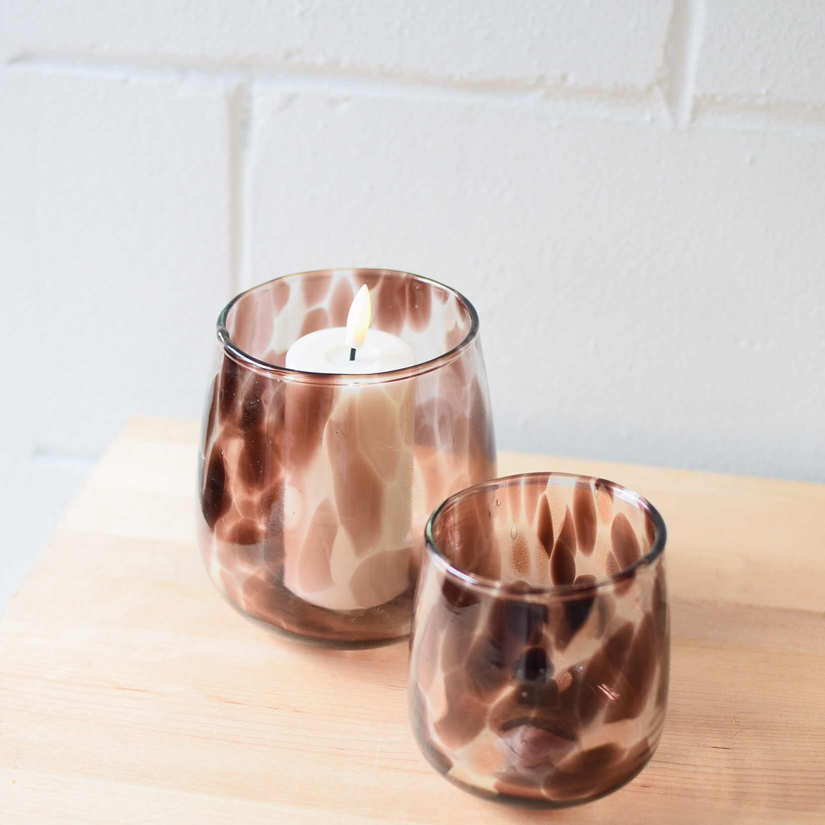 Confetti candle jar L