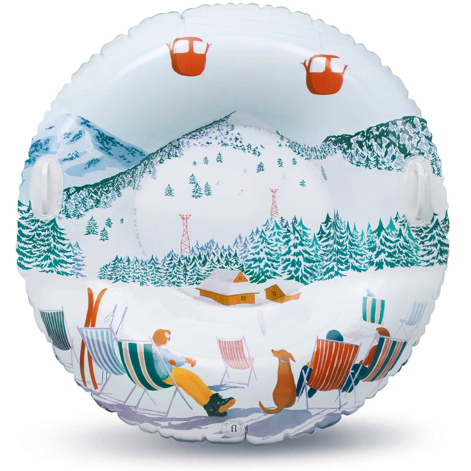 Inflatable sled