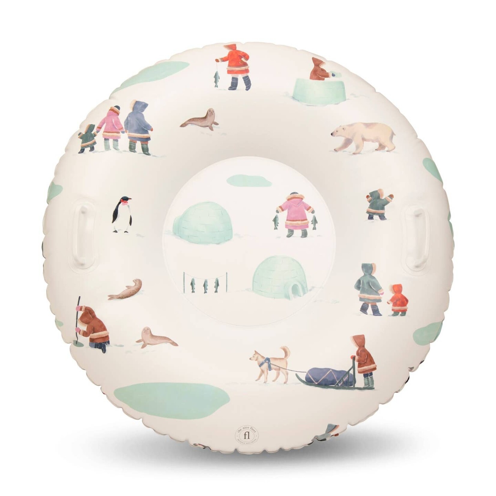 Inflatable sled