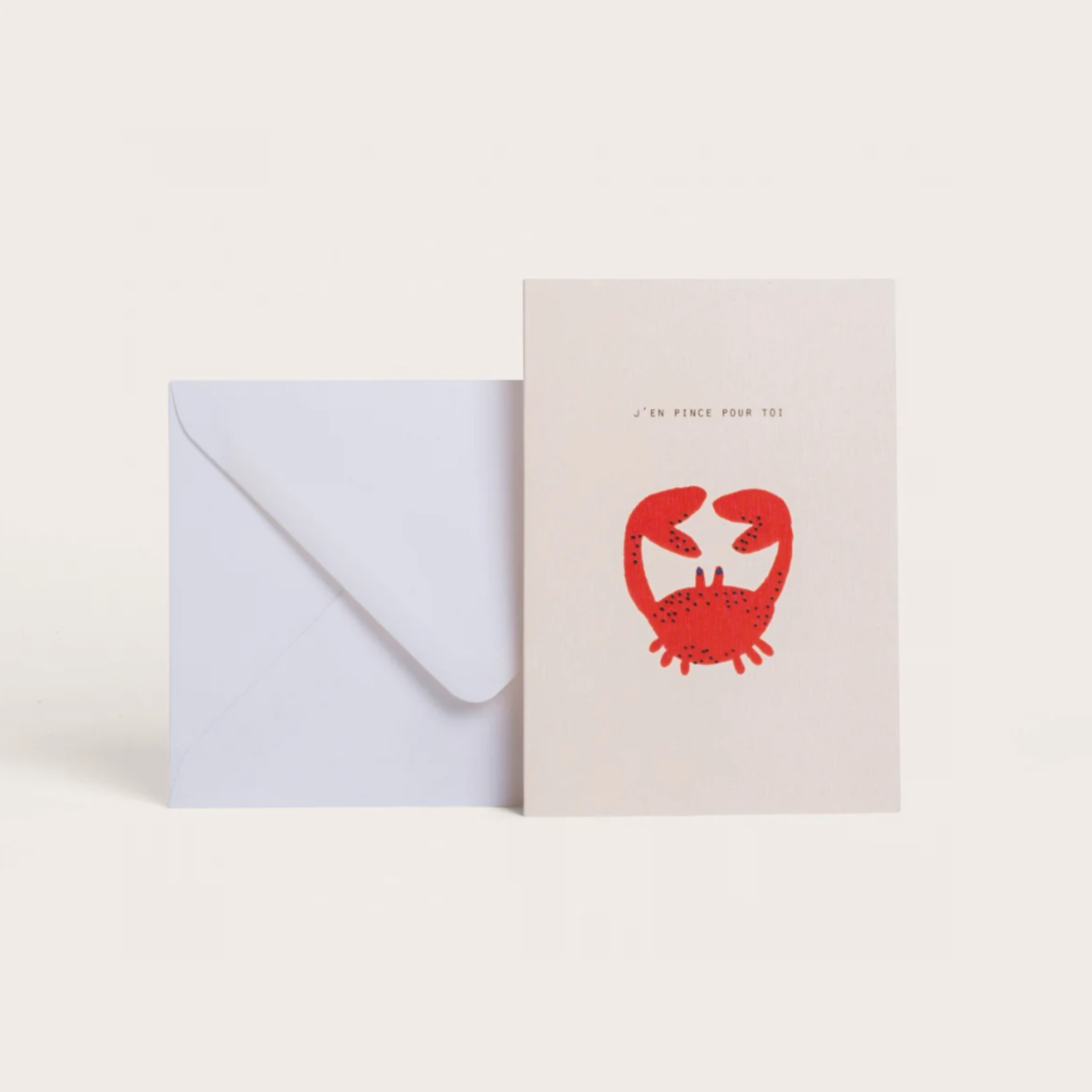 Greeting card - Crabe