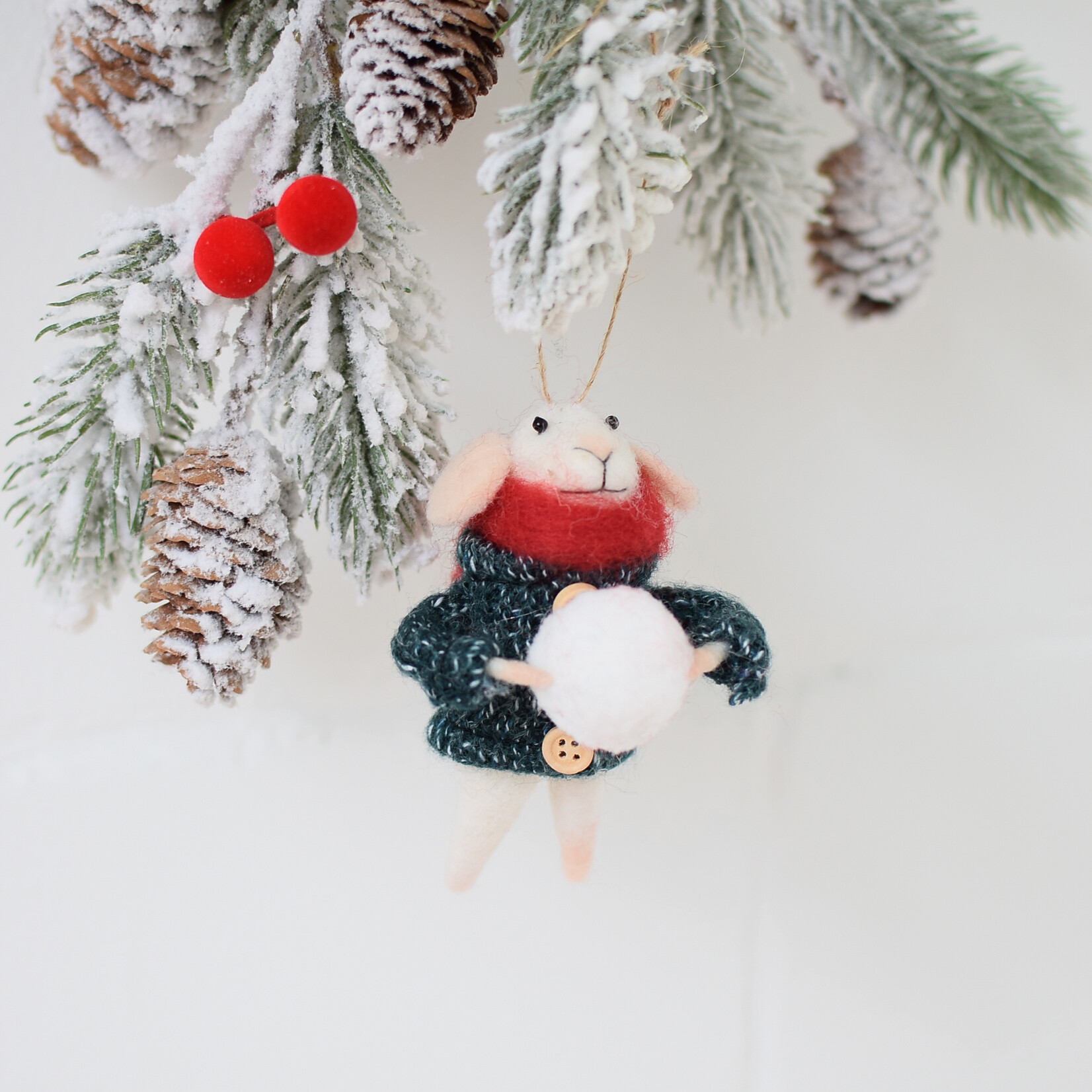 Ornament Mouse - Winter