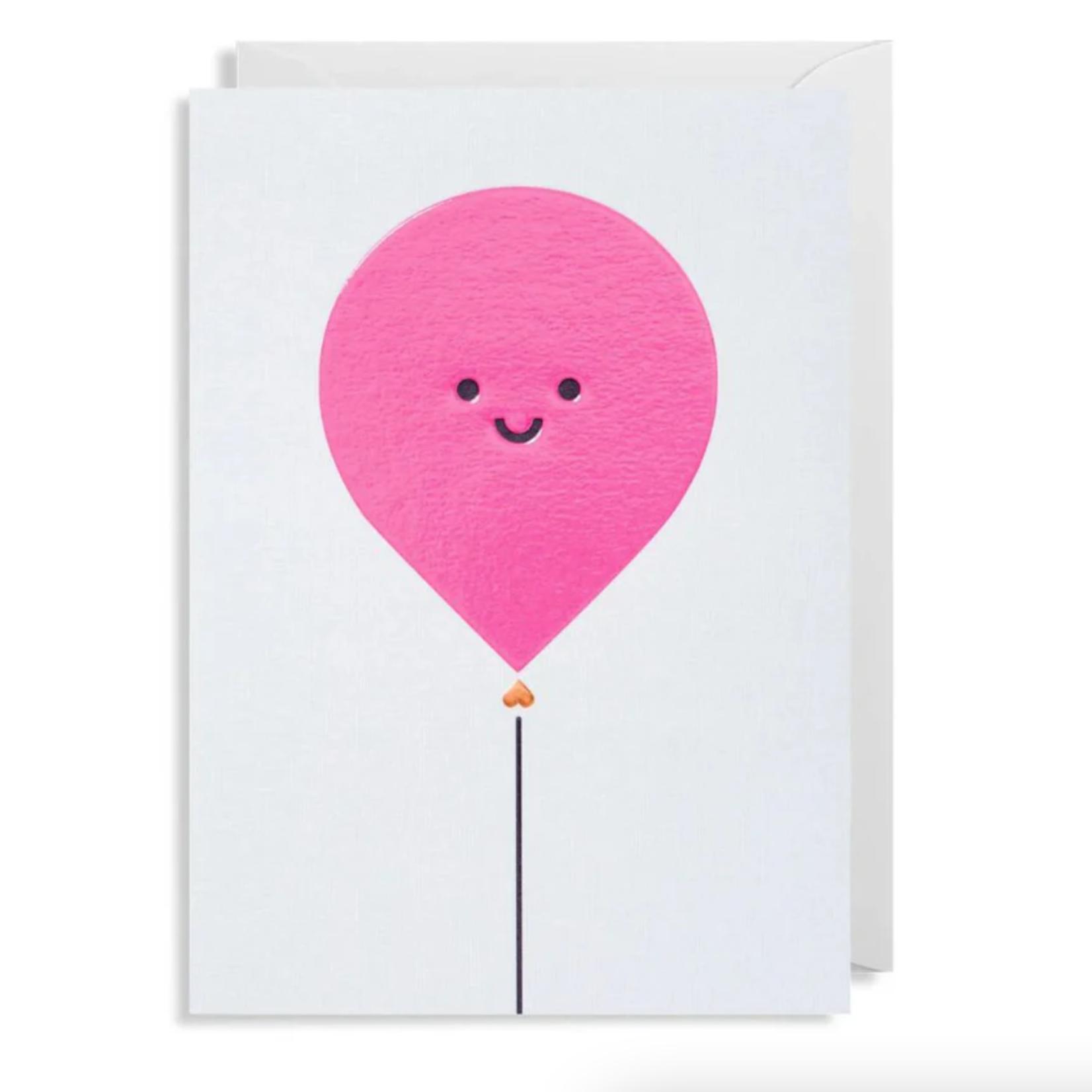 Carte de souhaits - Big Pink Balloon