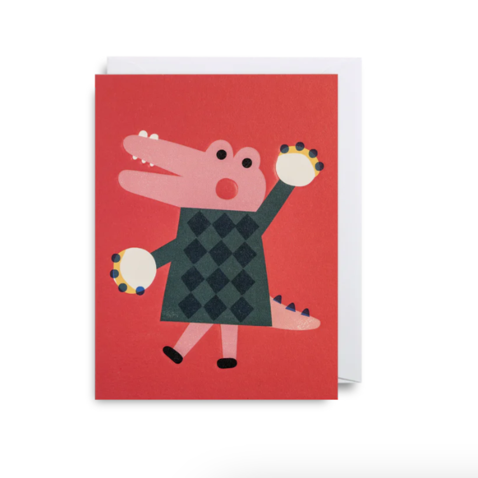 Greeting card - Mini Crocodile