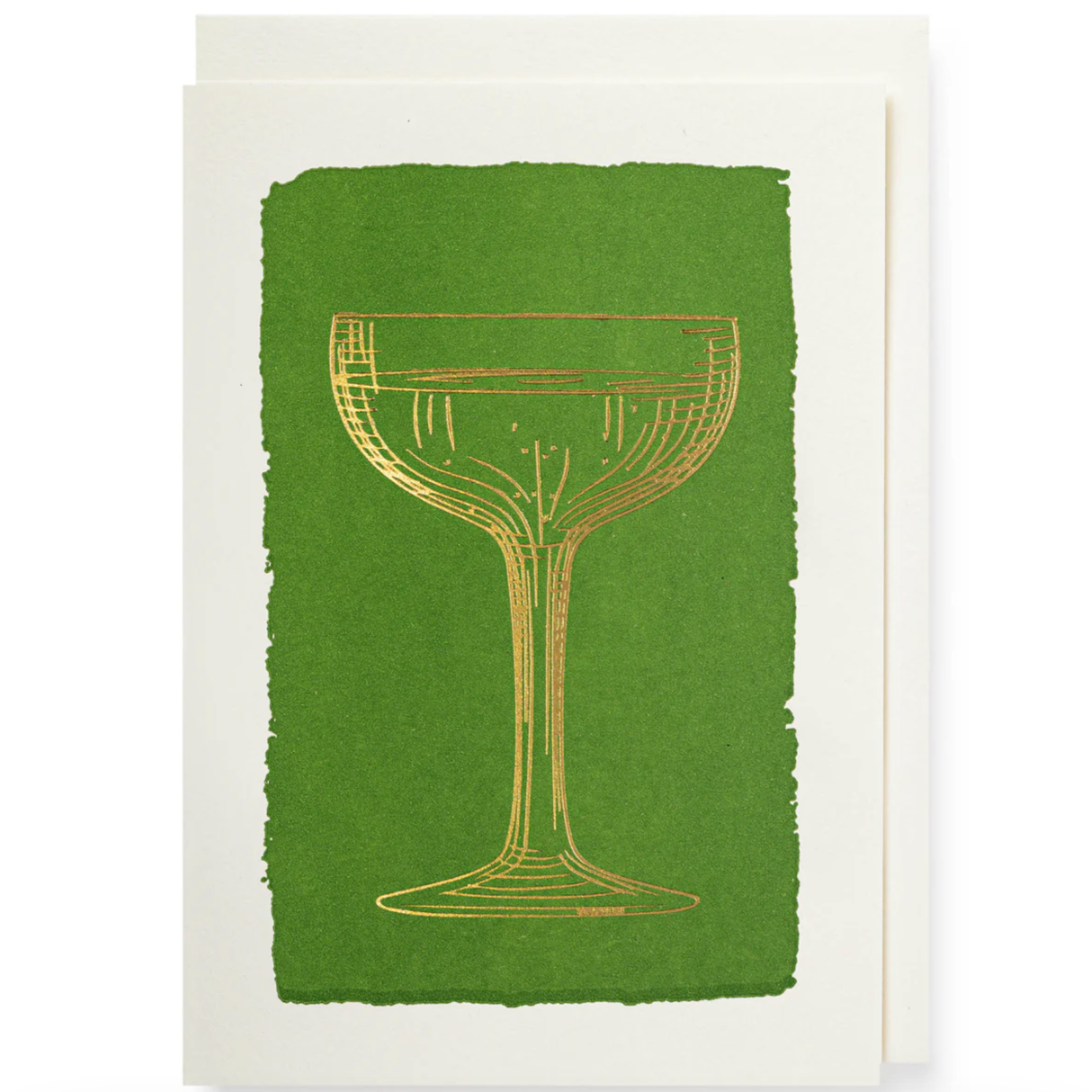 Carte de souhaits - A Gold Champagne