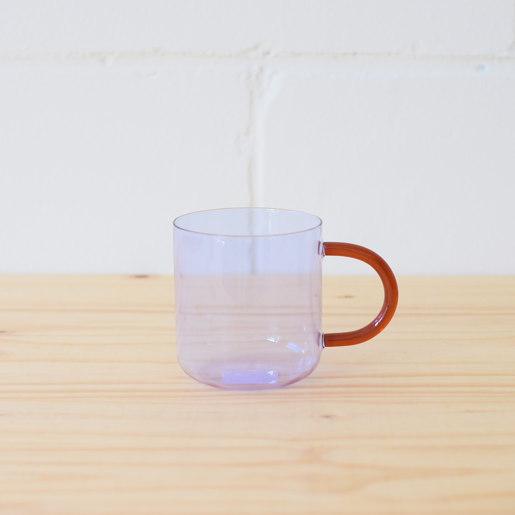Tasse en verre rainbow