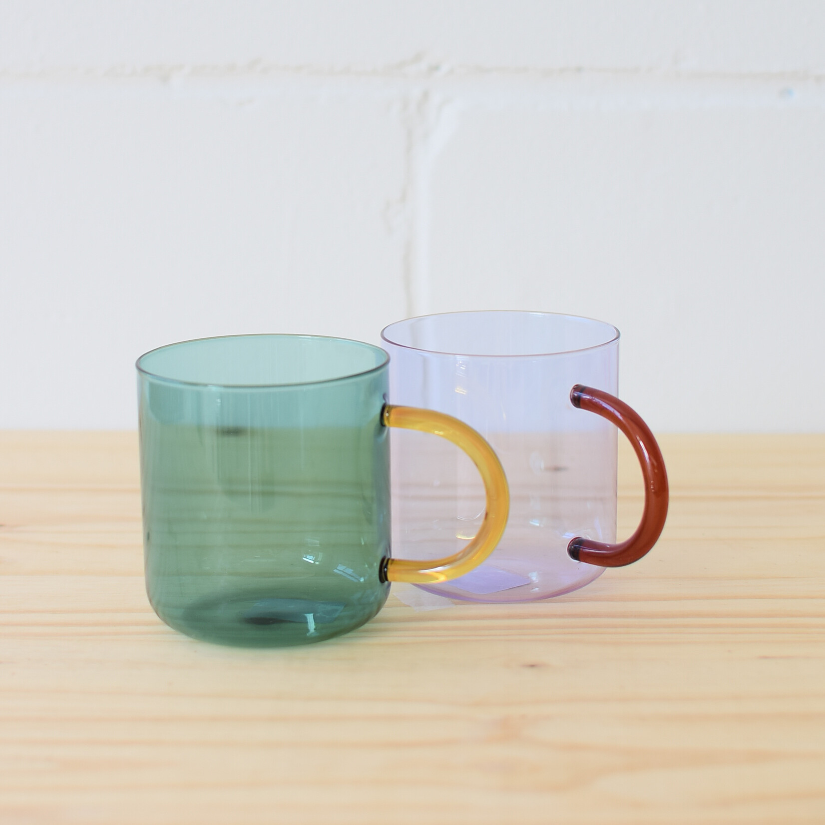 Tasse en verre rainbow