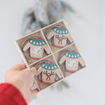 Sweater ornaments x8