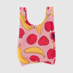 Baby Baggu - Light pink Apples & Bananas
