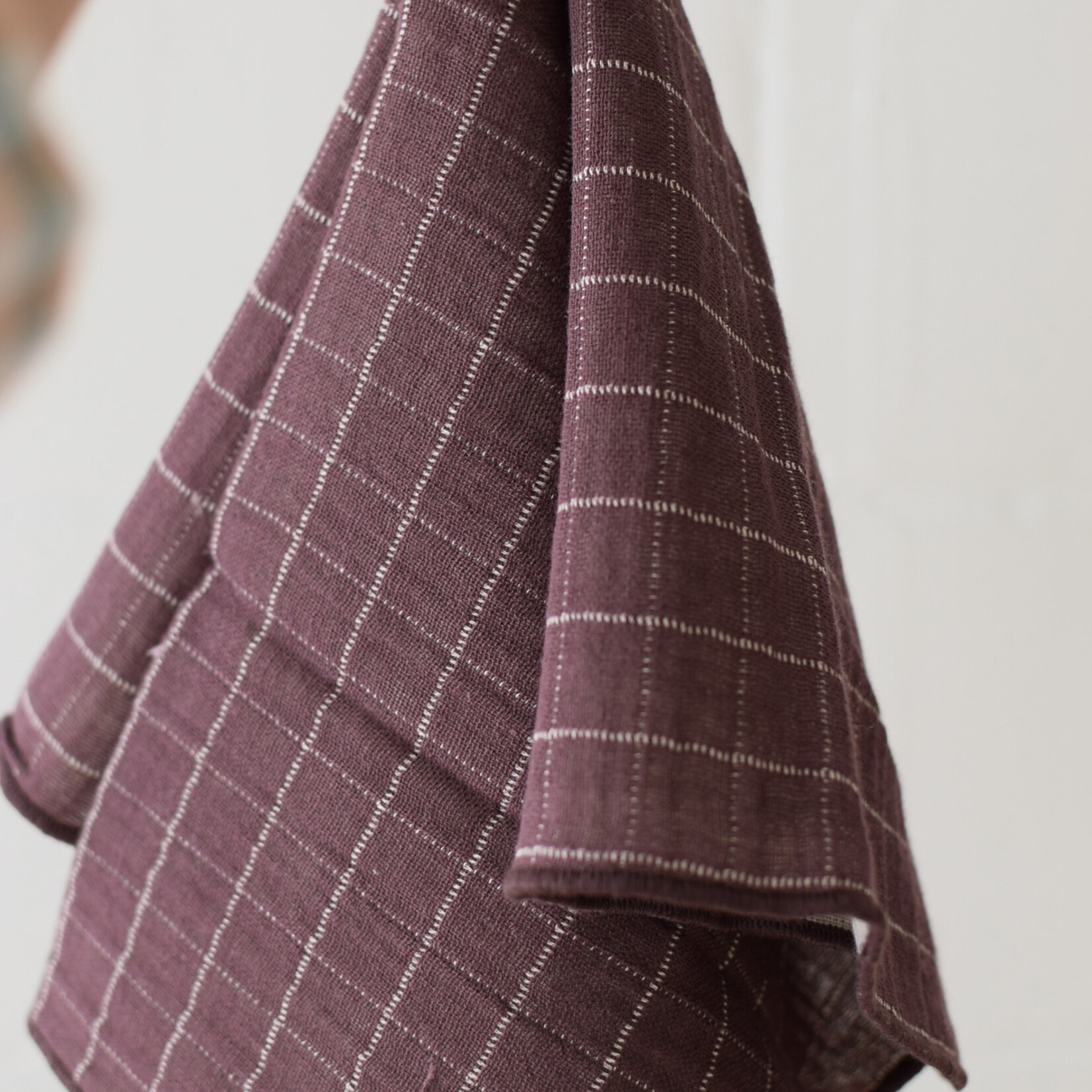 Set of 4 double weave towels