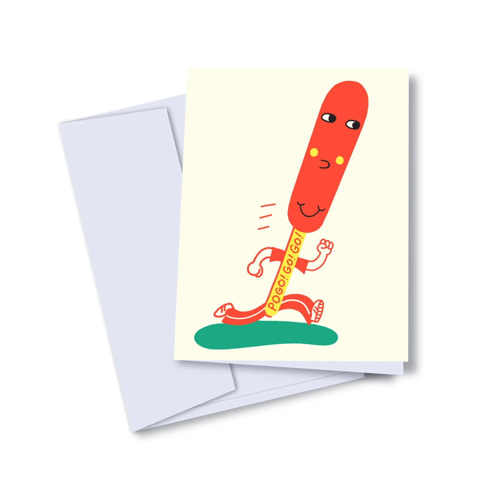Carte de souhaits - Pogo! Go! Go!