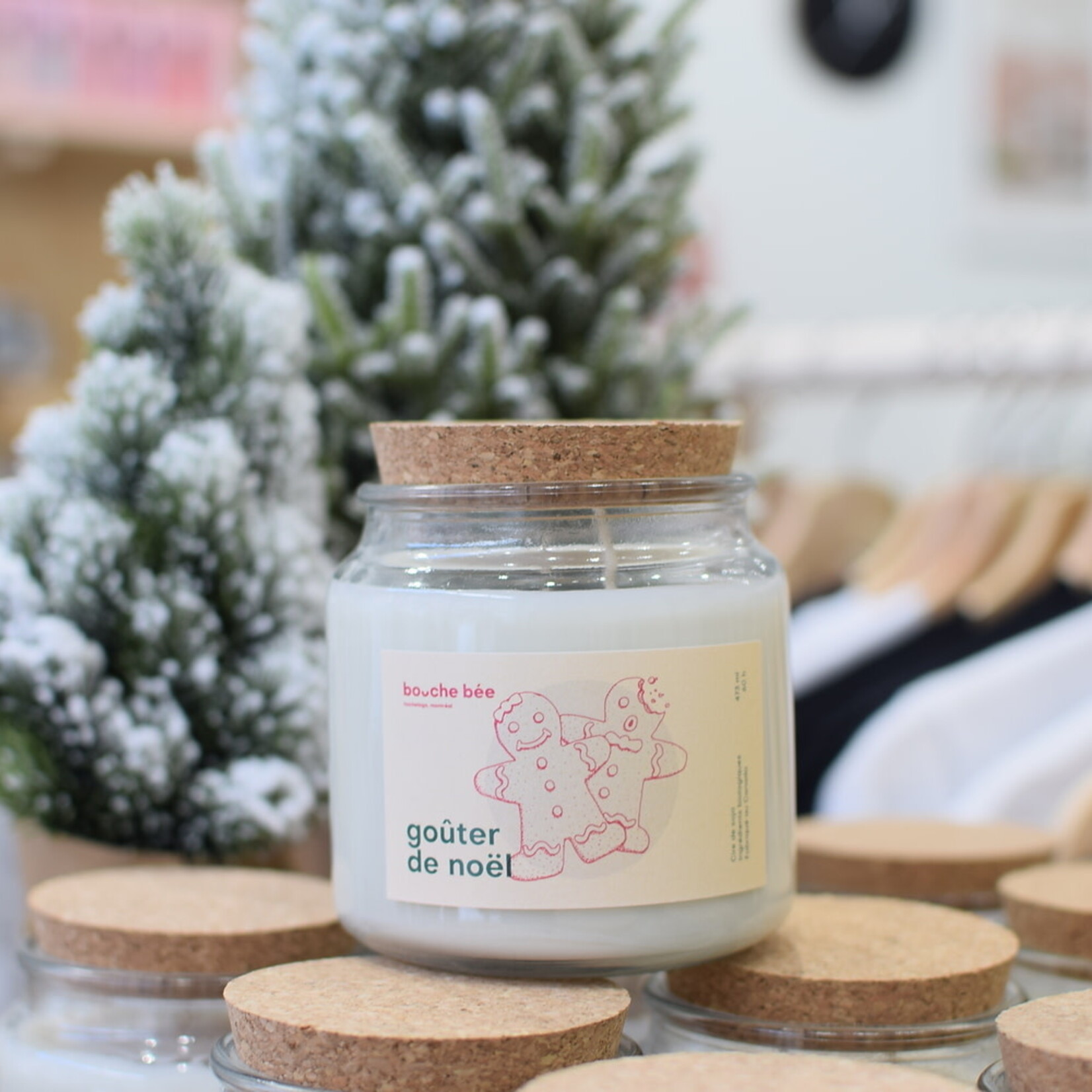 Bougie Goûter de Noël