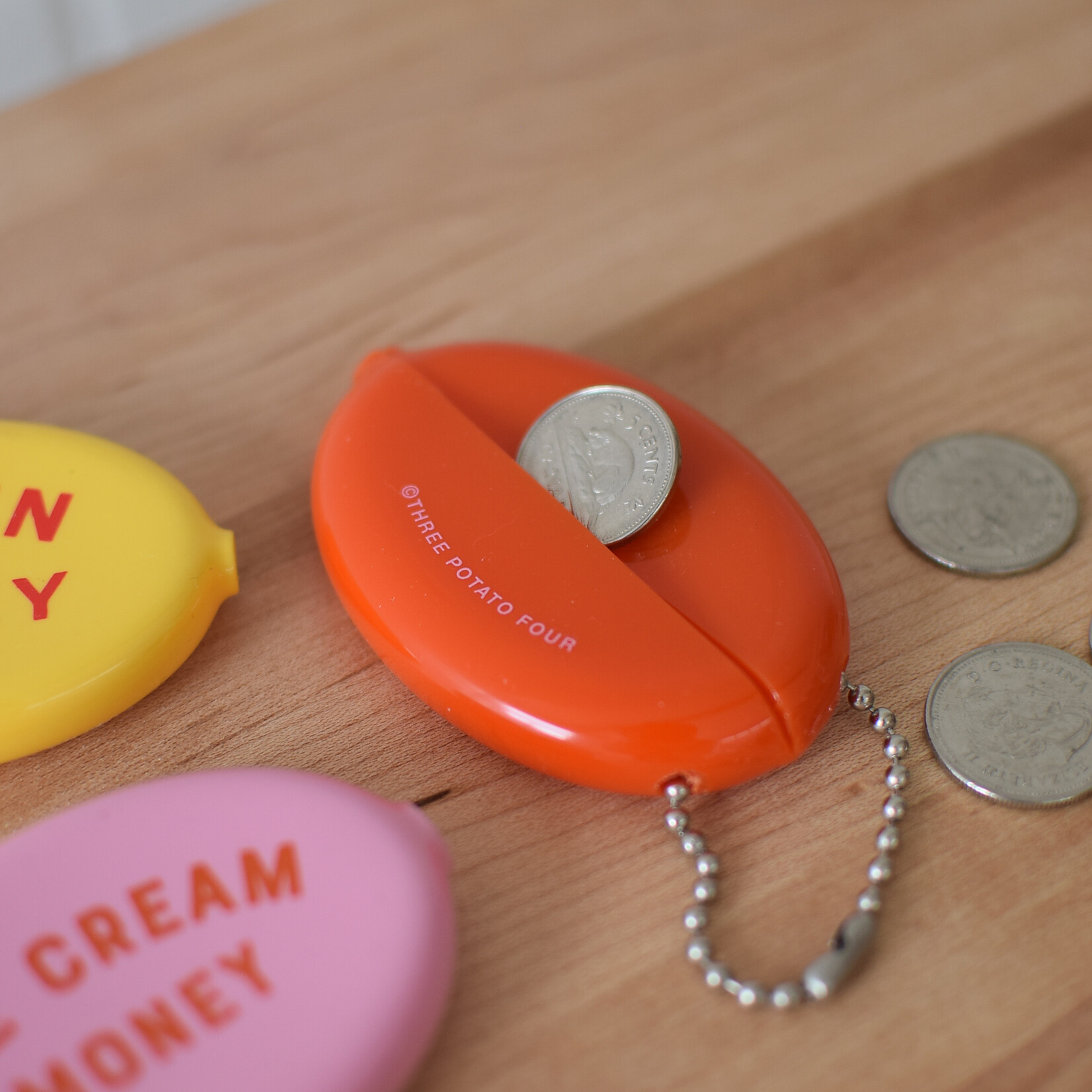Coin keyring