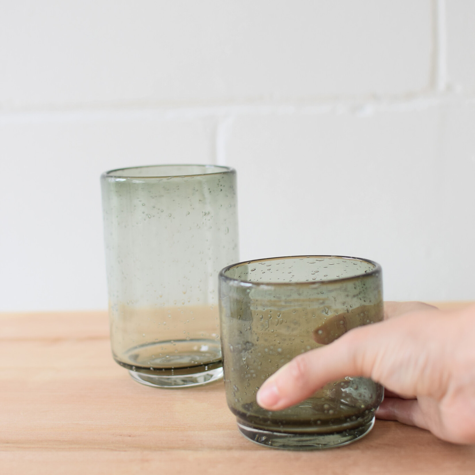 Verre bulles Agave