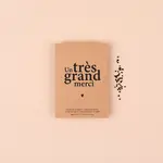 Seed Packet Card - "Un très grand merci"