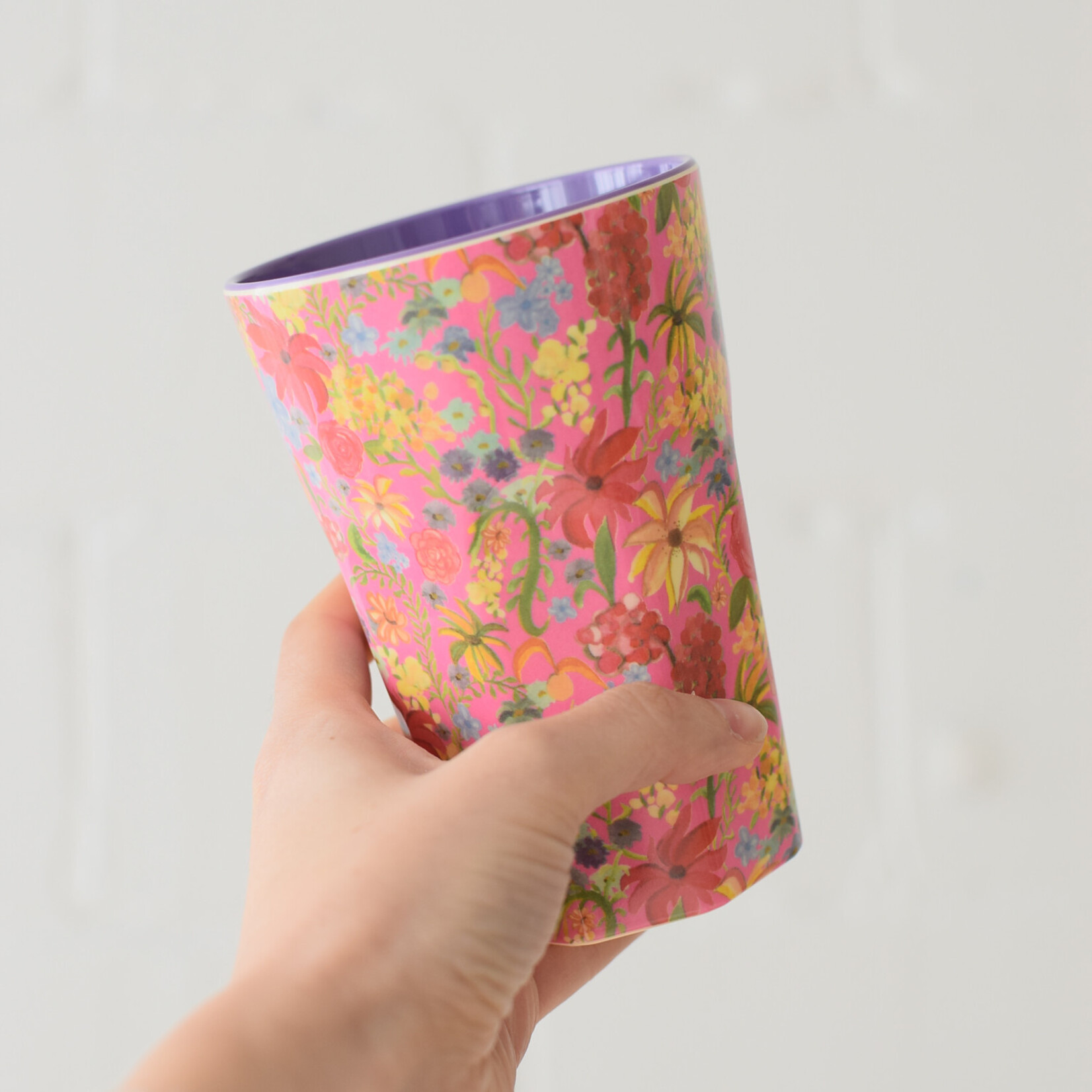 Melamine tumbler - Swedish Flower