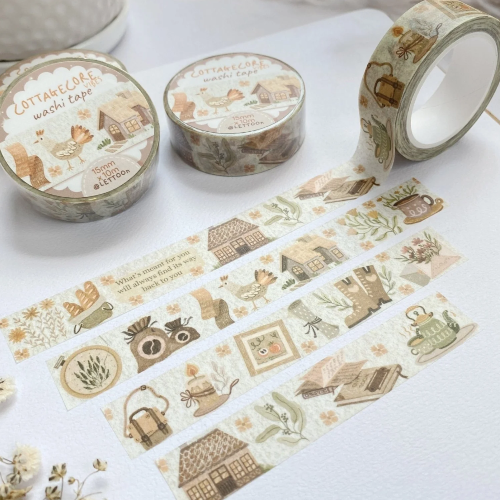Washi pattern tape