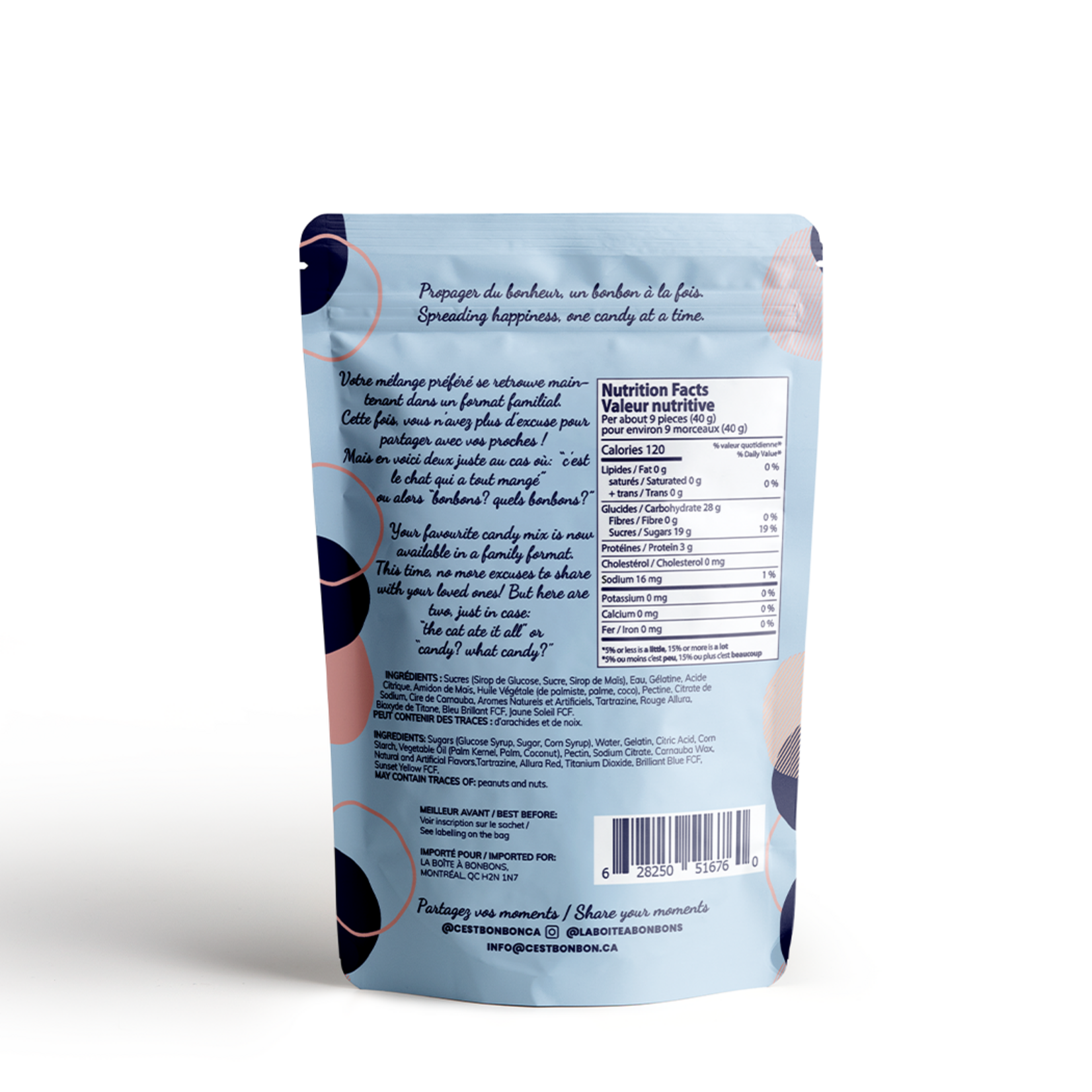 Bonbons - Mélange Doux 350gr