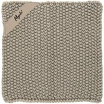 Sand knitted potholder