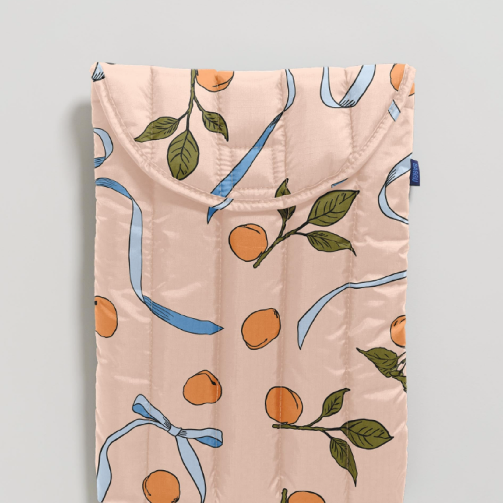 Laptop case - Apricots & Ribbons