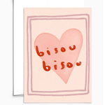 Card - Bisous bisous