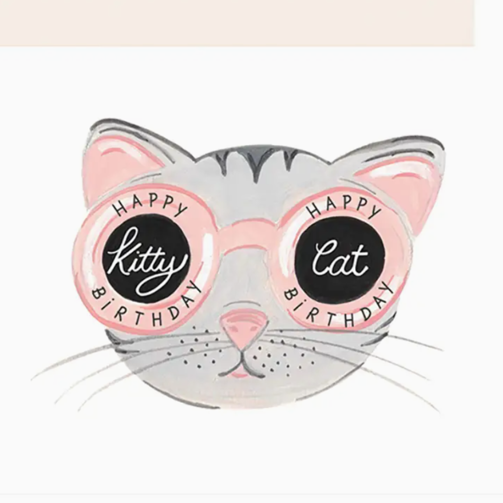 Greeting card - Kitty Cat Birthday