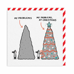 Carte - Mes problèmes à Noël