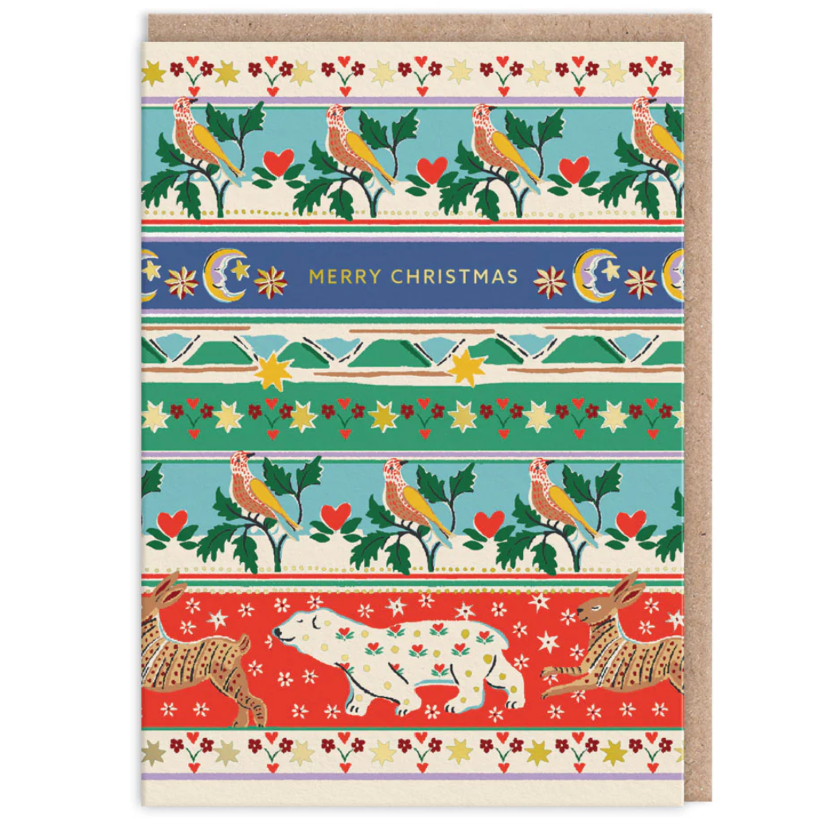 Carte de souhaits - Noël Festive Friends