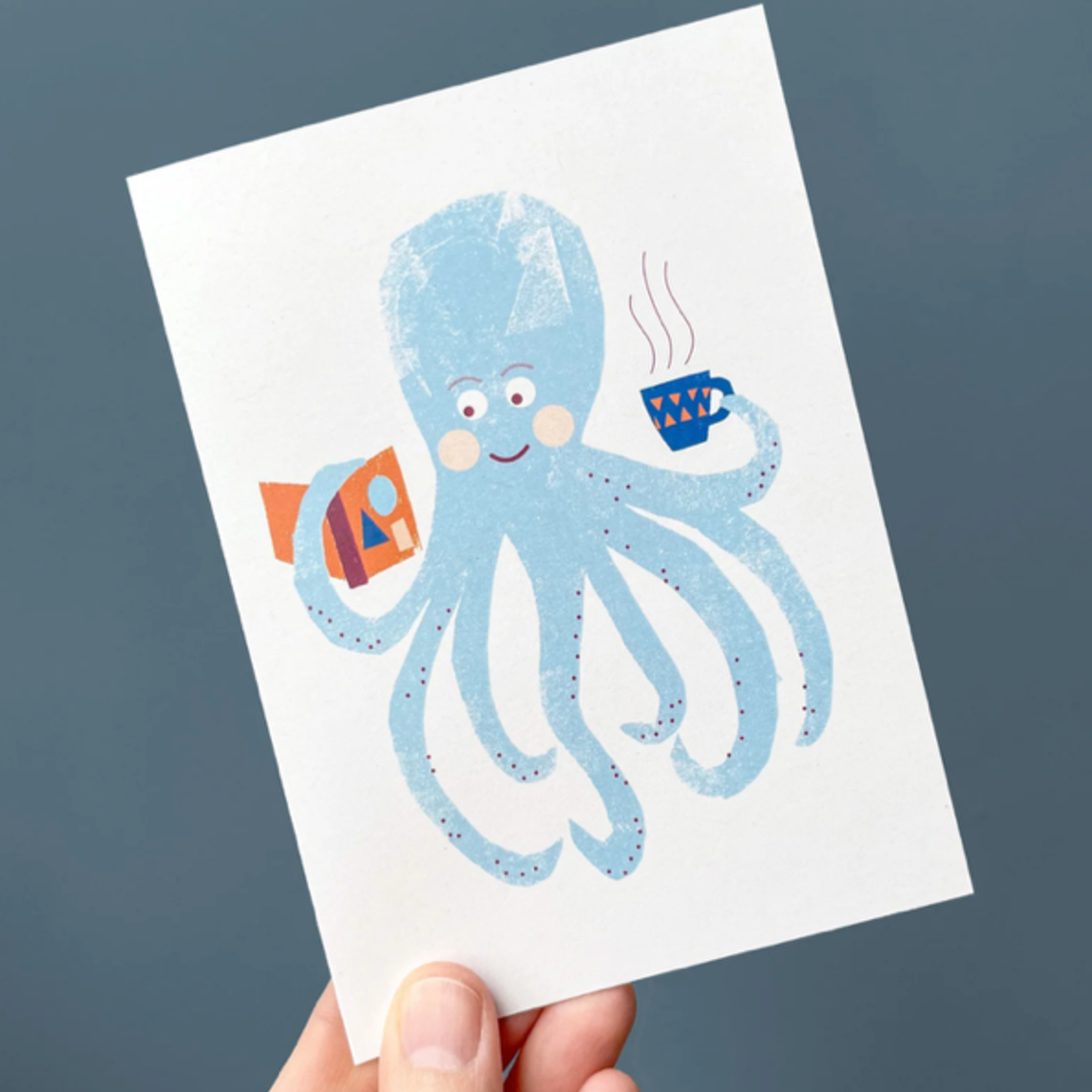 Carte de souhaits - Octopus
