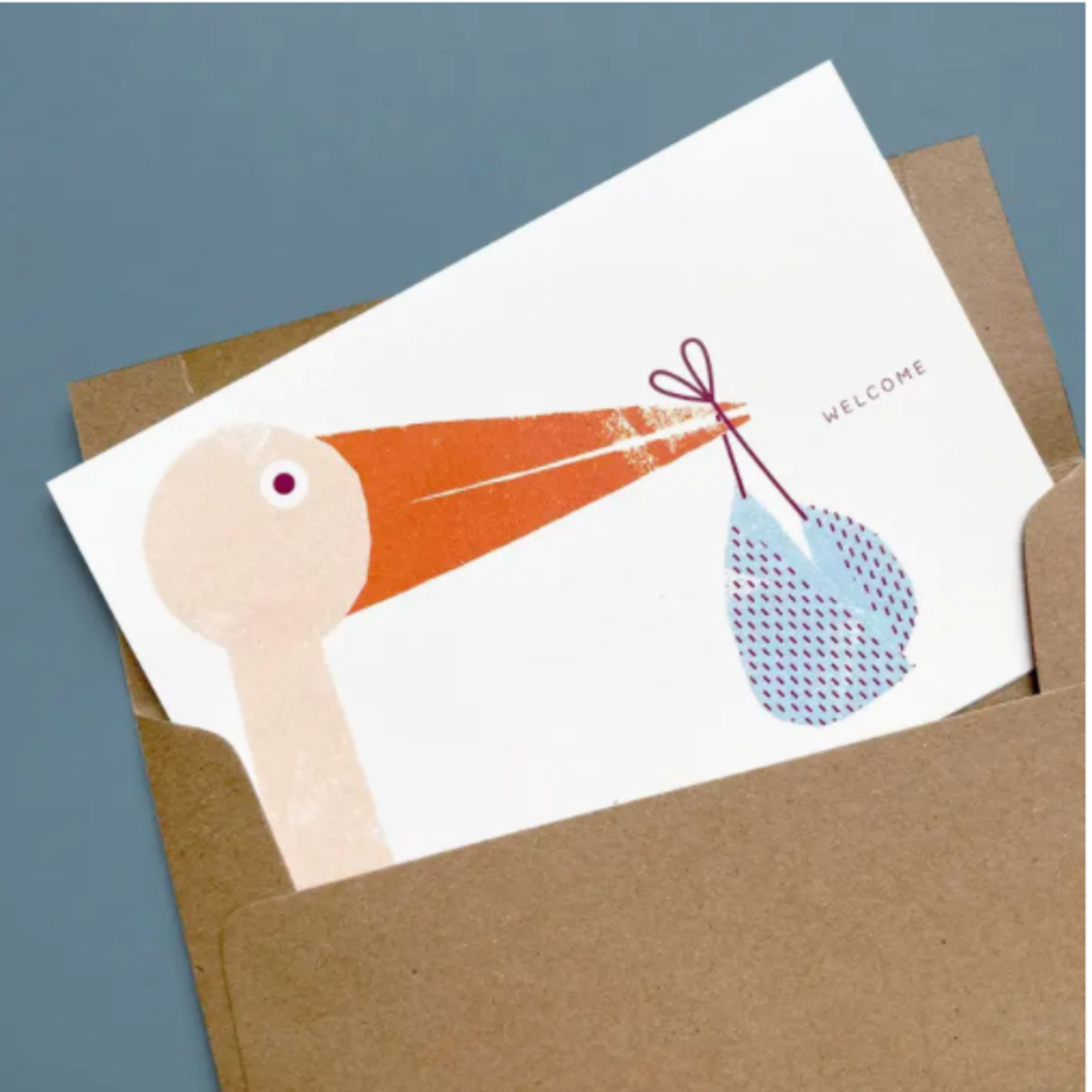 Carte de souhaits - Stork