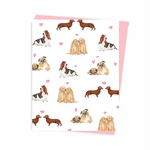 Carte - Motifs chiens